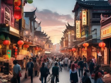 集安商贸街，经济与文化融合的典范