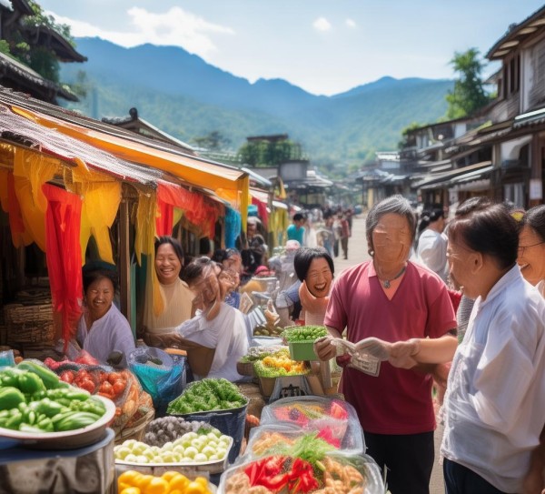 乐化镇集镇商贸服务区，助力乡村振兴，激发经济活力